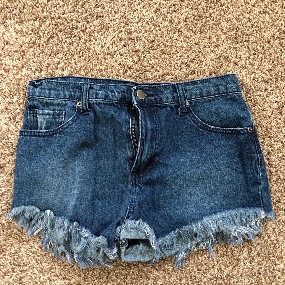 High waisted shorts
